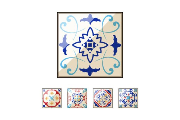 Decorative Ceramic Abstract Pattern Mosa: A Designer's Textural Ally