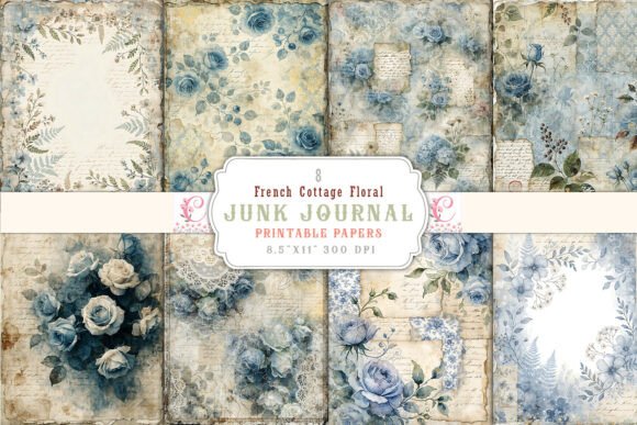 Embracing French Cottage Style in Your Junk Journal