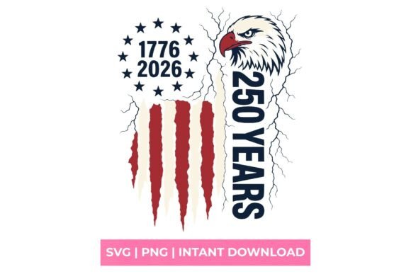 Honoring 250 Years: The America Semiquincentennial Eagle Design