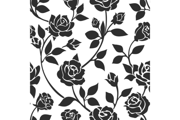 Vintage Rose Pattern: Where Elegance Meets Decorative Charm